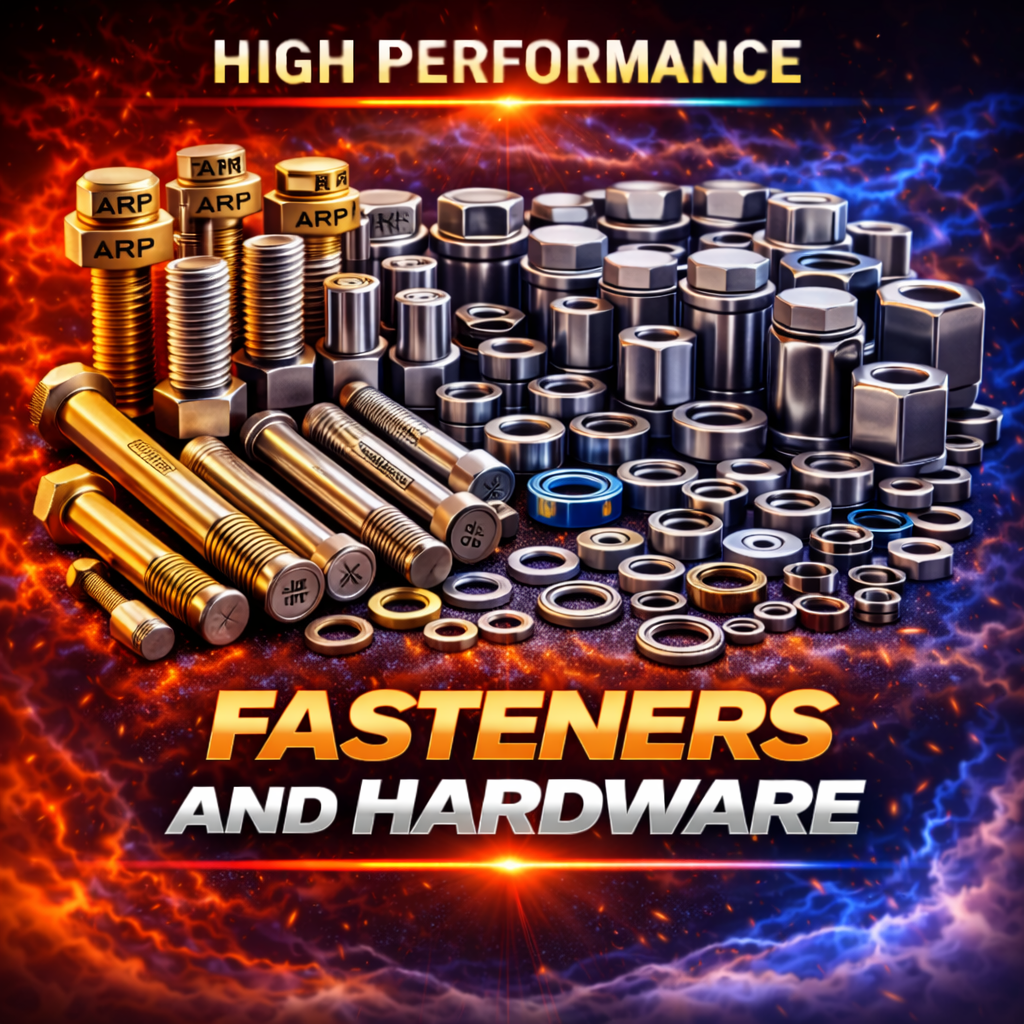 Fasteners and hardware components for vehicle builds